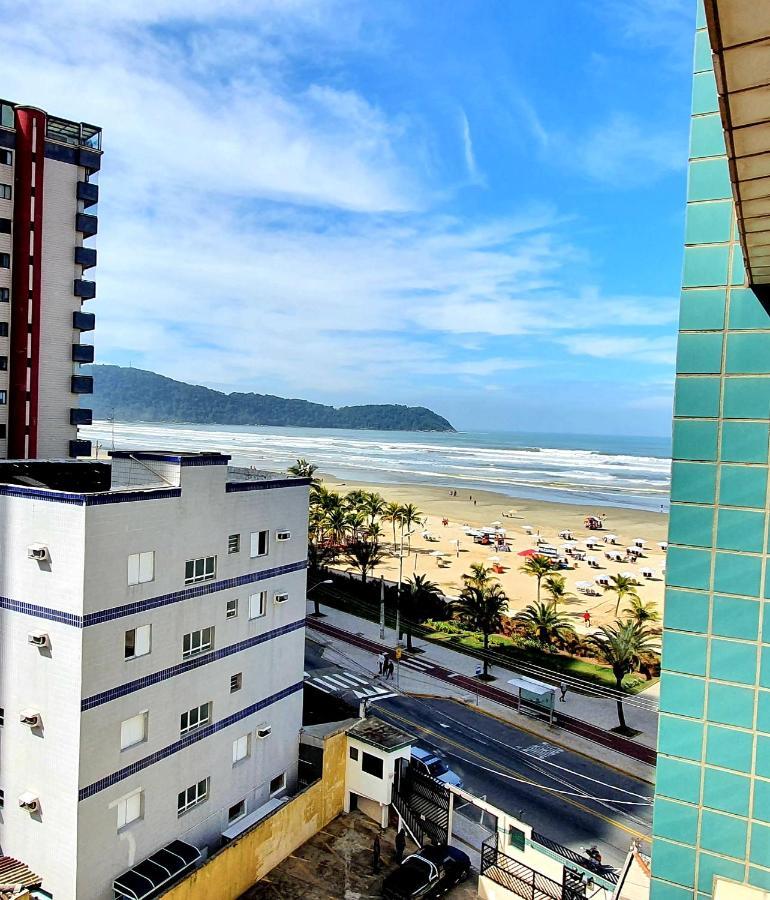 דירות Apartamento Kit Praia Grande Na Guilhermina Frente Mar מראה חיצוני תמונה