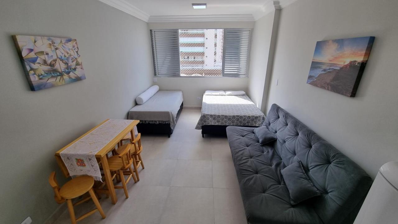 דירות Apartamento Kit Praia Grande Na Guilhermina Frente Mar מראה חיצוני תמונה