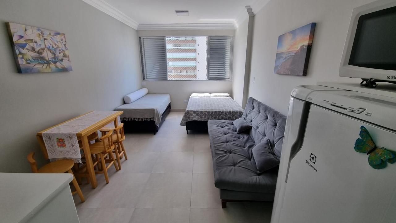 דירות Apartamento Kit Praia Grande Na Guilhermina Frente Mar מראה חיצוני תמונה