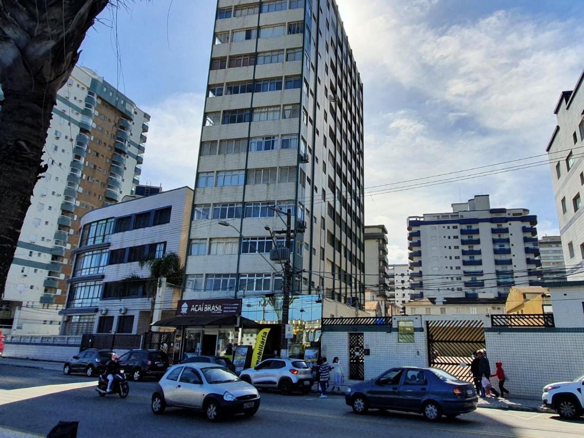 דירות Apartamento Kit Praia Grande Na Guilhermina Frente Mar מראה חיצוני תמונה