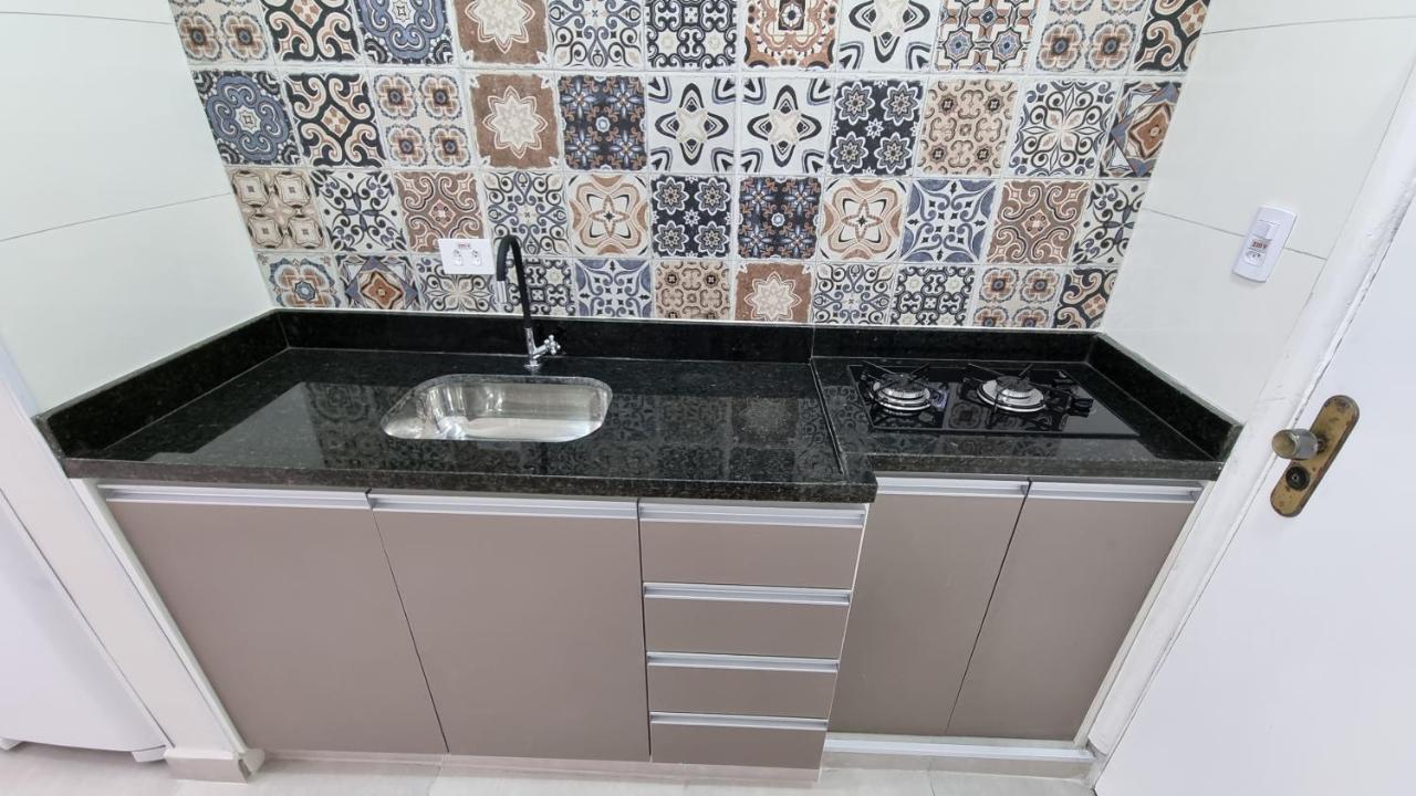 דירות Apartamento Kit Praia Grande Na Guilhermina Frente Mar מראה חיצוני תמונה
