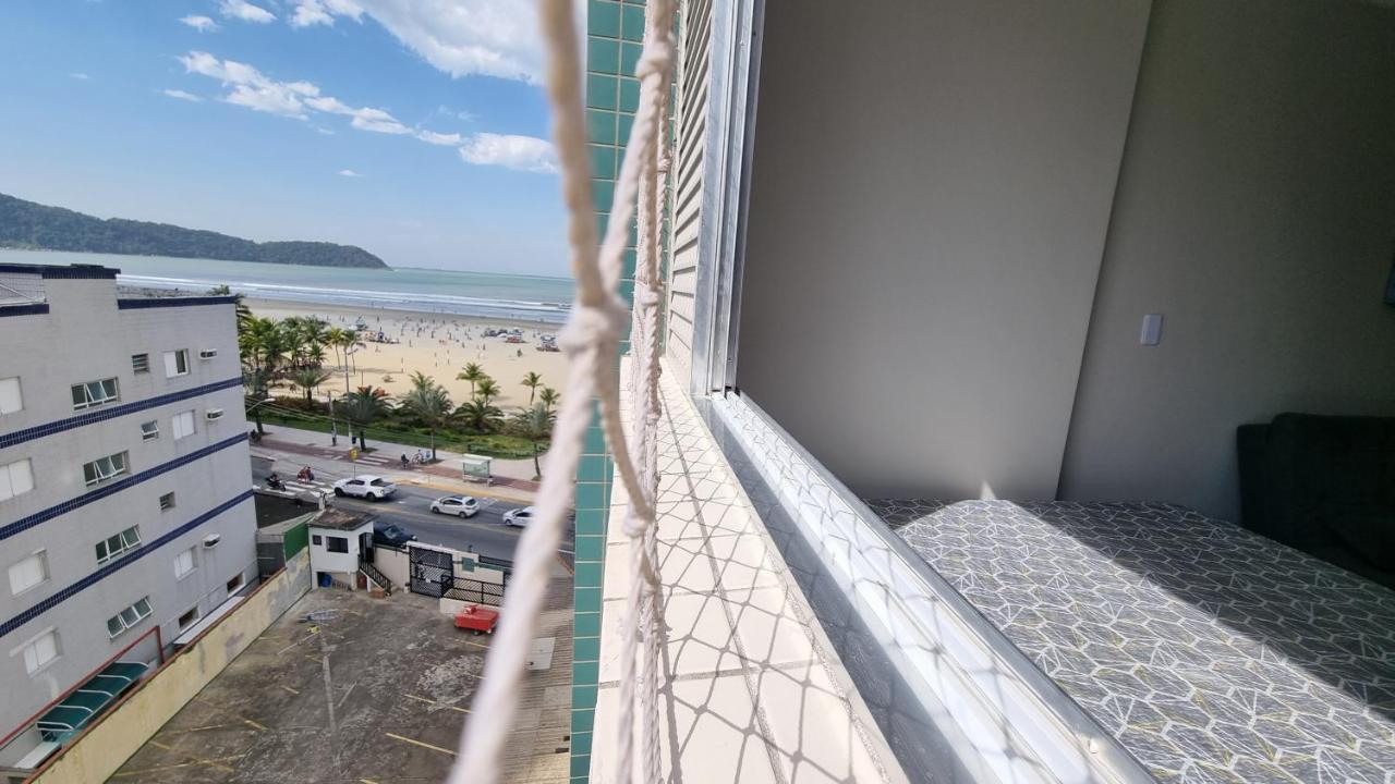 דירות Apartamento Kit Praia Grande Na Guilhermina Frente Mar מראה חיצוני תמונה