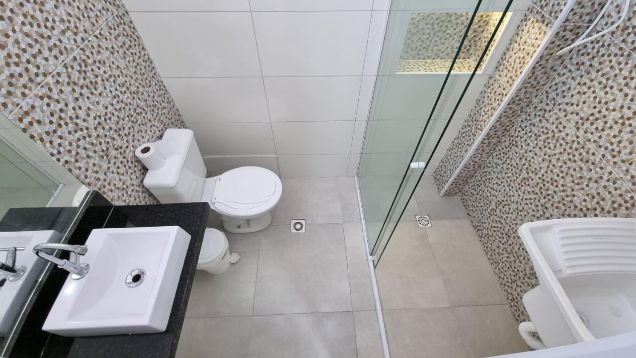 דירות Apartamento Kit Praia Grande Na Guilhermina Frente Mar מראה חיצוני תמונה