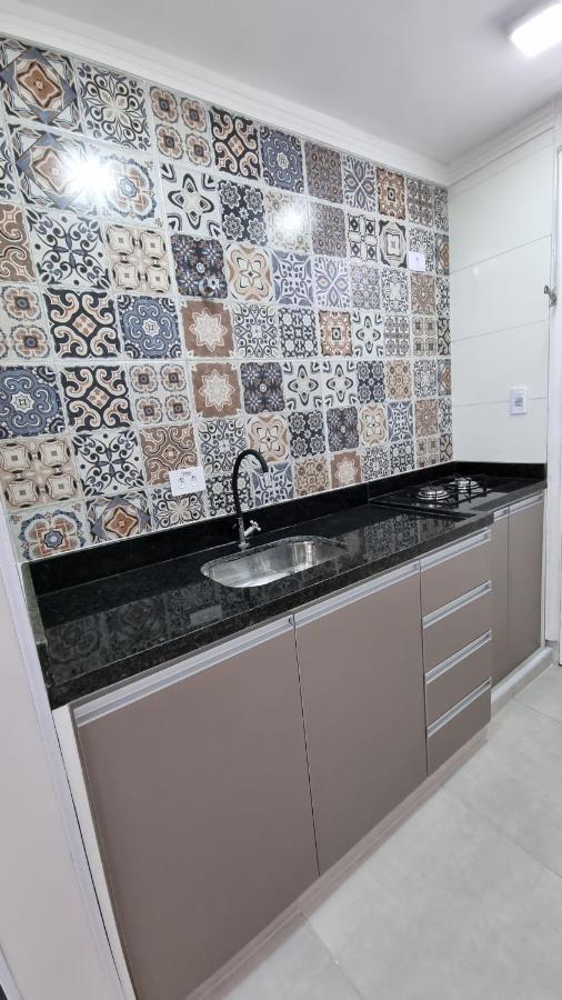 דירות Apartamento Kit Praia Grande Na Guilhermina Frente Mar מראה חיצוני תמונה