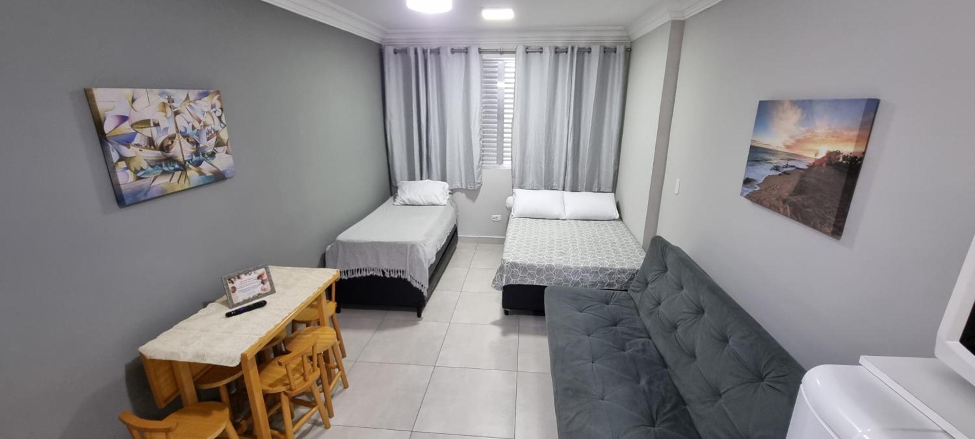 דירות Apartamento Kit Praia Grande Na Guilhermina Frente Mar מראה חיצוני תמונה